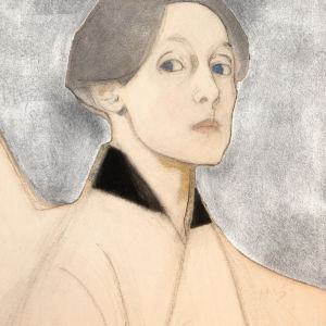 Helene Schjerfbeck, Self-portrait, a Study, 1915